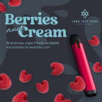 Berries and Cream Linkedin Post