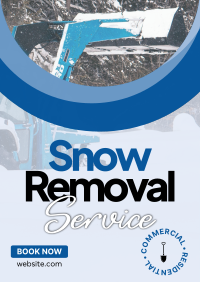 Snow Removal Service Poster