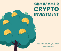 Cryptocurrency Tree Facebook Post