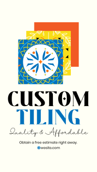 Custom Tiles Facebook Story