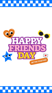 Quirky Friendship Day Instagram Reel Image Preview