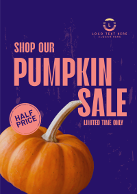 Autumn Seasonal Sale Poster