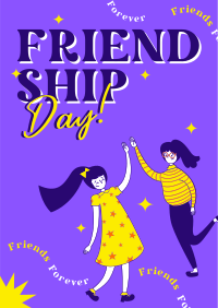 High Five Friendship Day Flyer