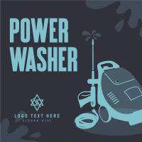 Power Washer Rental Linkedin Post Design