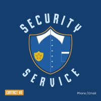 Security Uniform Badge Instagram Post