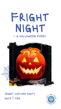 Fright Night Party Facebook Story