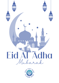 Blessed Eid Al Adha Flyer