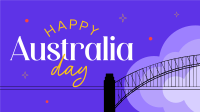 Australia Harbour Bridge Animation