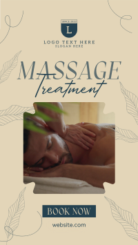 Body Massage Service Facebook Story