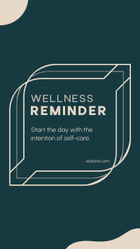 Wellness Self Reminder Facebook Story