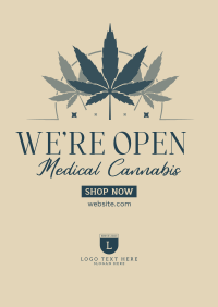 Healthy Cannabis Poster