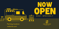 Food Truck Opening Twitter Post