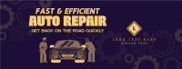 Car Repair Facebook Cover example 3