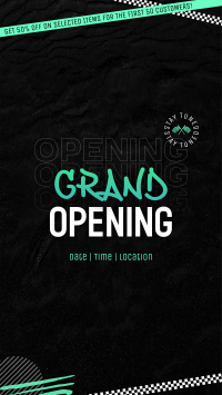 Street Grand Opening Facebook Story Design