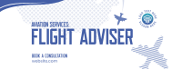 Aviation Flight Adviser Facebook Cover Image Preview