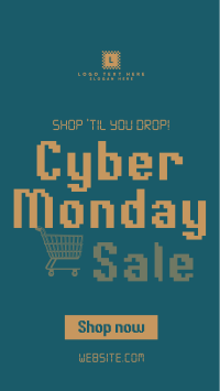 Cyber Monday Sale TikTok Video Design