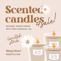 Scented Candle Instagram Post example 2