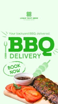 BBQ Delivery Instagram Story Design