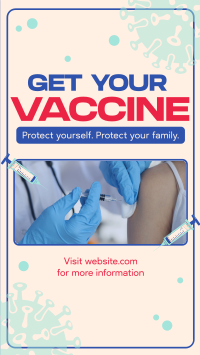 Get Your Vaccine Facebook Story