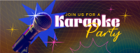 Karaoke Party Facebook Cover