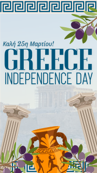 Greece Independence Day Patterns YouTube Short