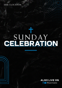 Sunday Celebration Flyer