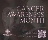 Cancer Awareness Month Facebook Post