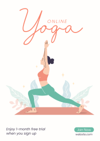 Yoga Class Poster