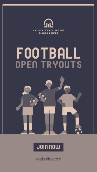 Try Outs are Open Facebook Story