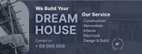 House Construct Facebook Cover Design