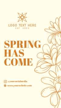 Spring Time Instagram Story