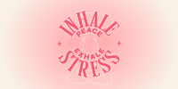 Stress Relieve Meditation Twitter Post