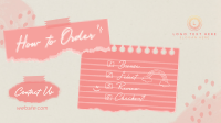 Scrapbook How to Order Animation