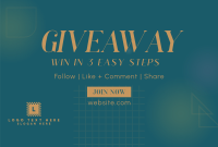 Giveaway Express Pinterest Cover Design