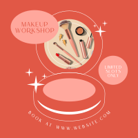 Makeup Workshop Instagram Post Design