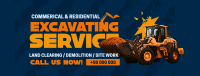 Professional Excavation Service  Facebook Cover