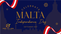 Celebrate Malta Freedom Animation