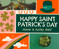 Rustic St. Patrick's Day Greeting Facebook Post