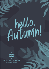 Hello Autumn Season Poster