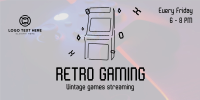 Retro Gaming Twitter Post