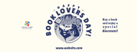 Book Lovers Day Sale Facebook Cover Image Preview