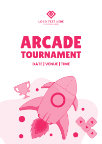 Arcade Tournament Poster