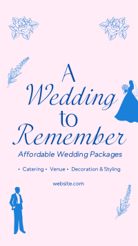 Affordable Wedding Packages Facebook Story