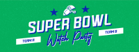 Watch Live Super Bowl Facebook Cover