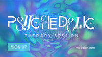 Psychedelic Therapy Session Animation
