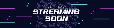 Glitchwave Gaming Twitch Banner Image Preview