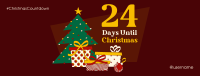 Festive Christmas Countdown Facebook Cover