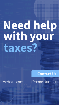 Need Tax Assistance? Instagram Reel Image Preview