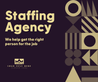 Awesome Staffing Facebook Post Design