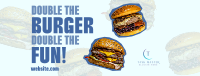 Burger Day Promo Facebook Cover Image Preview